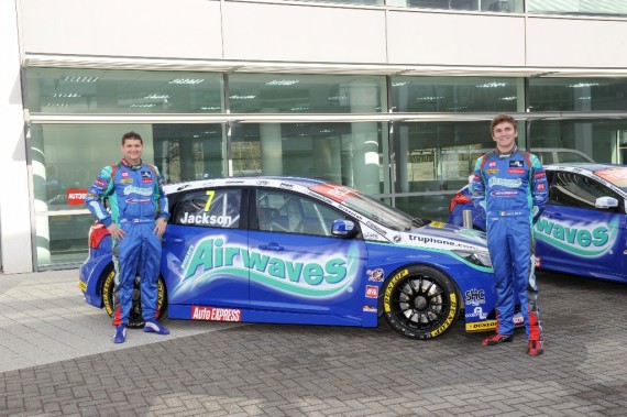 Airwaves Racing drivers Mat Jackson and Aron Smith