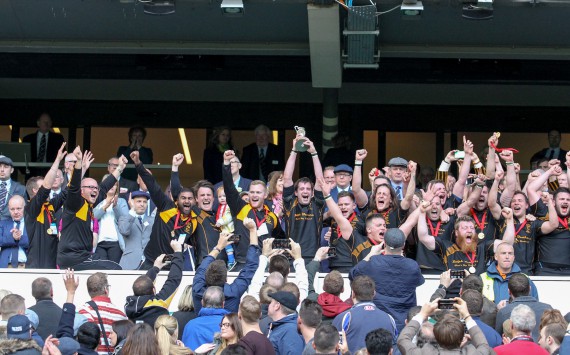 West Leeds v Bromley RFU Senior Vase final 03/05/2015.