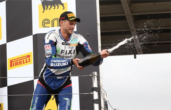 Camier on the podium