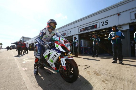 Camier ready for the off at Donington