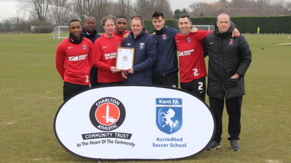 Charlton soccer school 620x349