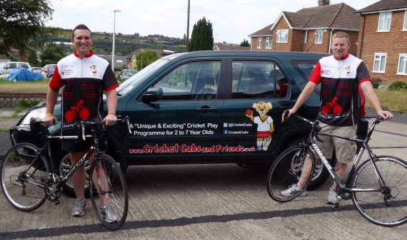 Cricket Cubs bike ride