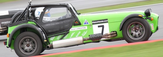 Dan Livingstone at Silverstone