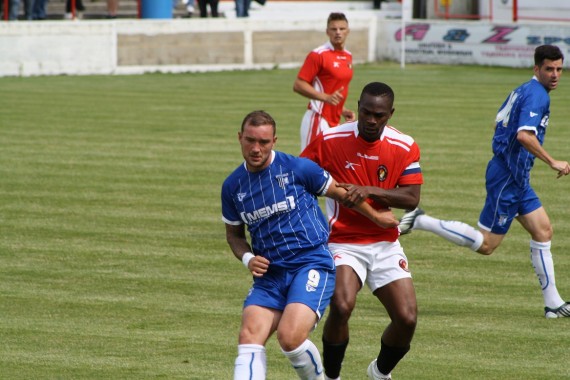 Ebbsfleet United stadium vandalised during Bromley match - BBC News