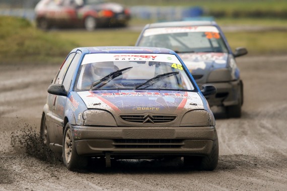 MSA British Rallycross Championship Round 4 2016. Pembrey