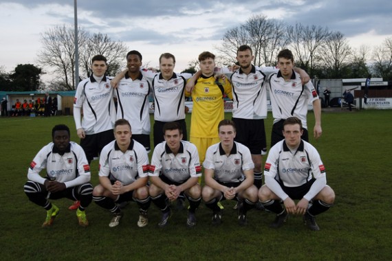 Kent Reliance Intermediate Cup Final. faversham Town FC v Greenwich Borough FC.