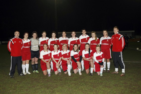 Kent FA Womans Plate Final. Bromley Ladies v Prince of Wales Ladies