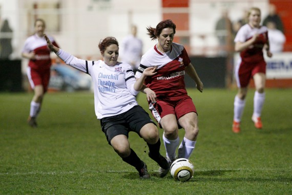 Kent FA Womans Plate Final. Bromley Ladies v Prince of Wales Ladies