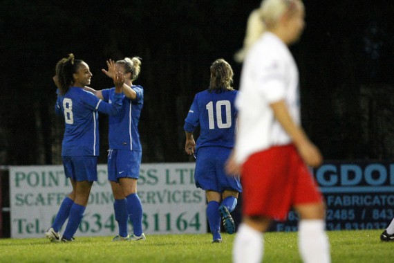 Southern Counties Cup Women's Competition. Kent FA v Army FA.