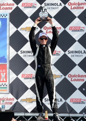 Mike Conway - Podium celebration