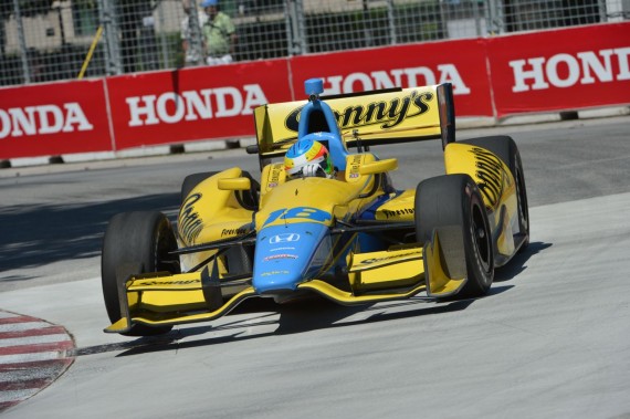 Mike Conway in Toronto