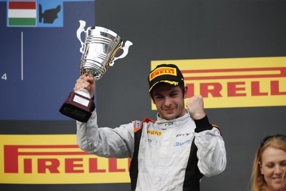 Quaife-Hobbs celebrates in Hungary