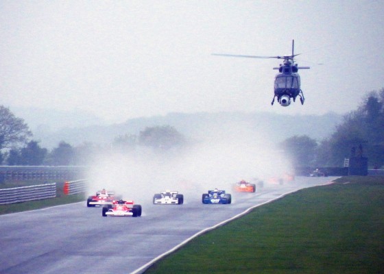 Racing scenes filmed at Snetterton