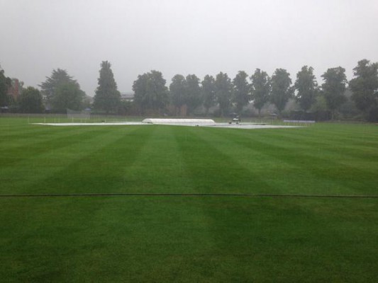 Rugby School rain