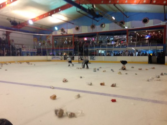 Teddy toss2