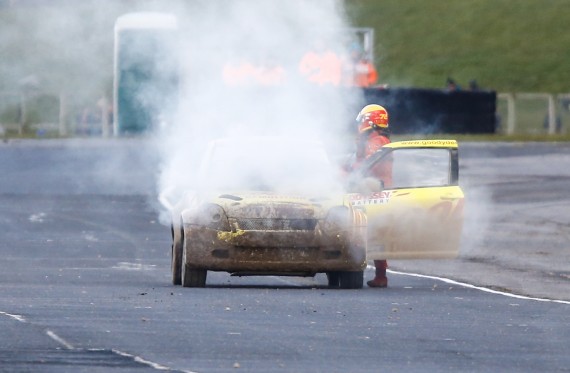 MSA British Rallycross Championship Round 1 2016. Croft Circuit