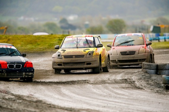 MSA British Rallycross Championship Round 4 2016. Pembrey