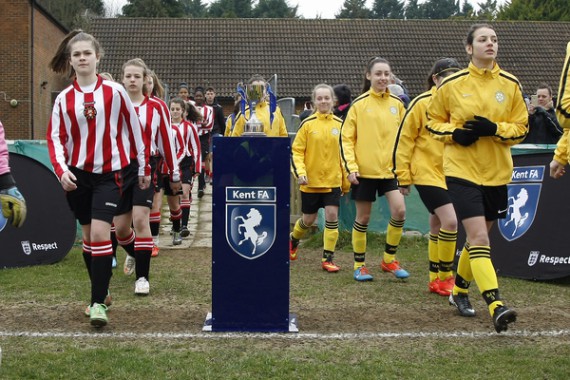 Kent FA Under 14's Girls Cup.