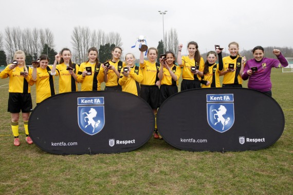 Kent FA Under 14's Girls Cup.