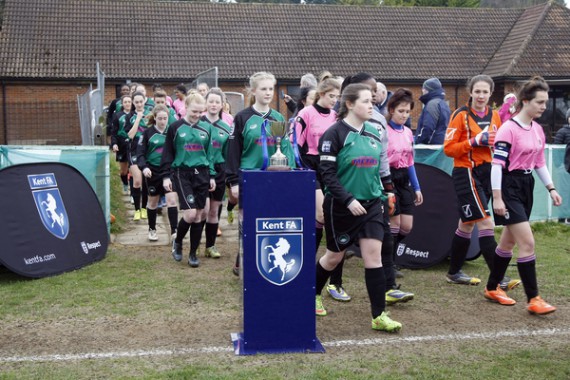 Kent FA Under 16's Girls Cup.