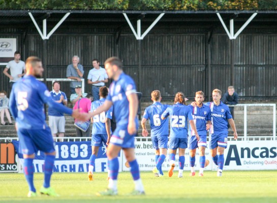 Bromley v Gillingham Pre-season Friendly 21/07/2015.