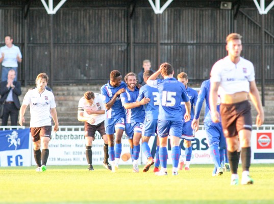 Bromley v Gillingham Pre-season Friendly 21/07/2015.