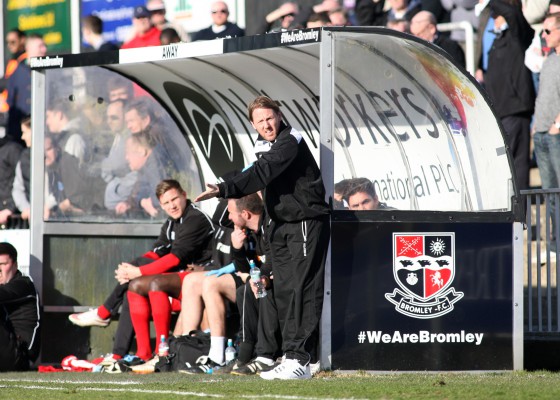 Bromley v Ebbsfleet Vanarama Conference South 07/03/2015.