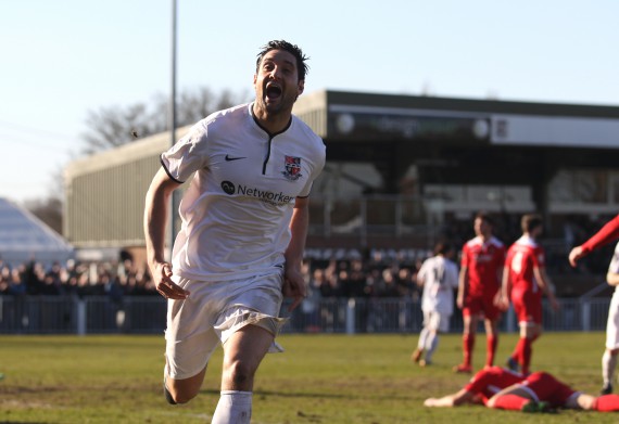 Bromley v Ebbsfleet Vanarama Conference South 07/03/2015.