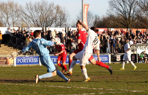 Bromley v Ebbsfleet Vanarama Conference South 07/03/2015.