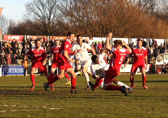 Bromley v Ebbsfleet Vanarama Conference South 07/03/2015.