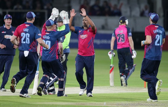 Cricket - Friends Life Twenty20 South Group match - Kent v Middlesex - The Spitfire Ground, St Lawrence, Canterbury, England