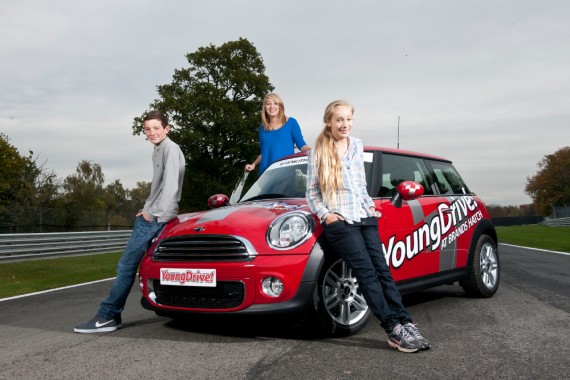 YoungDrive! sessions will take place on the iconic Brands Hatch GP loop