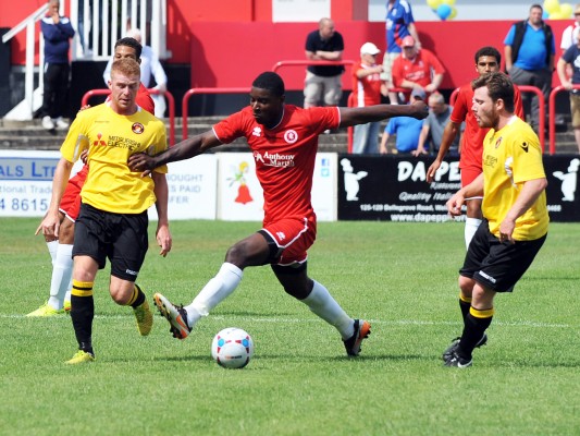 v Ebbsfleet 4 - Tashan Adeyinka